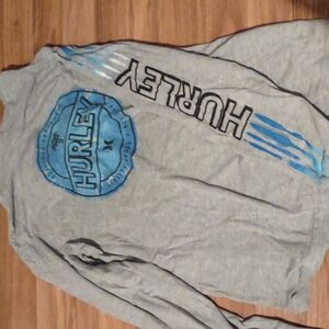 Boys Large hurley long sleeve w hood